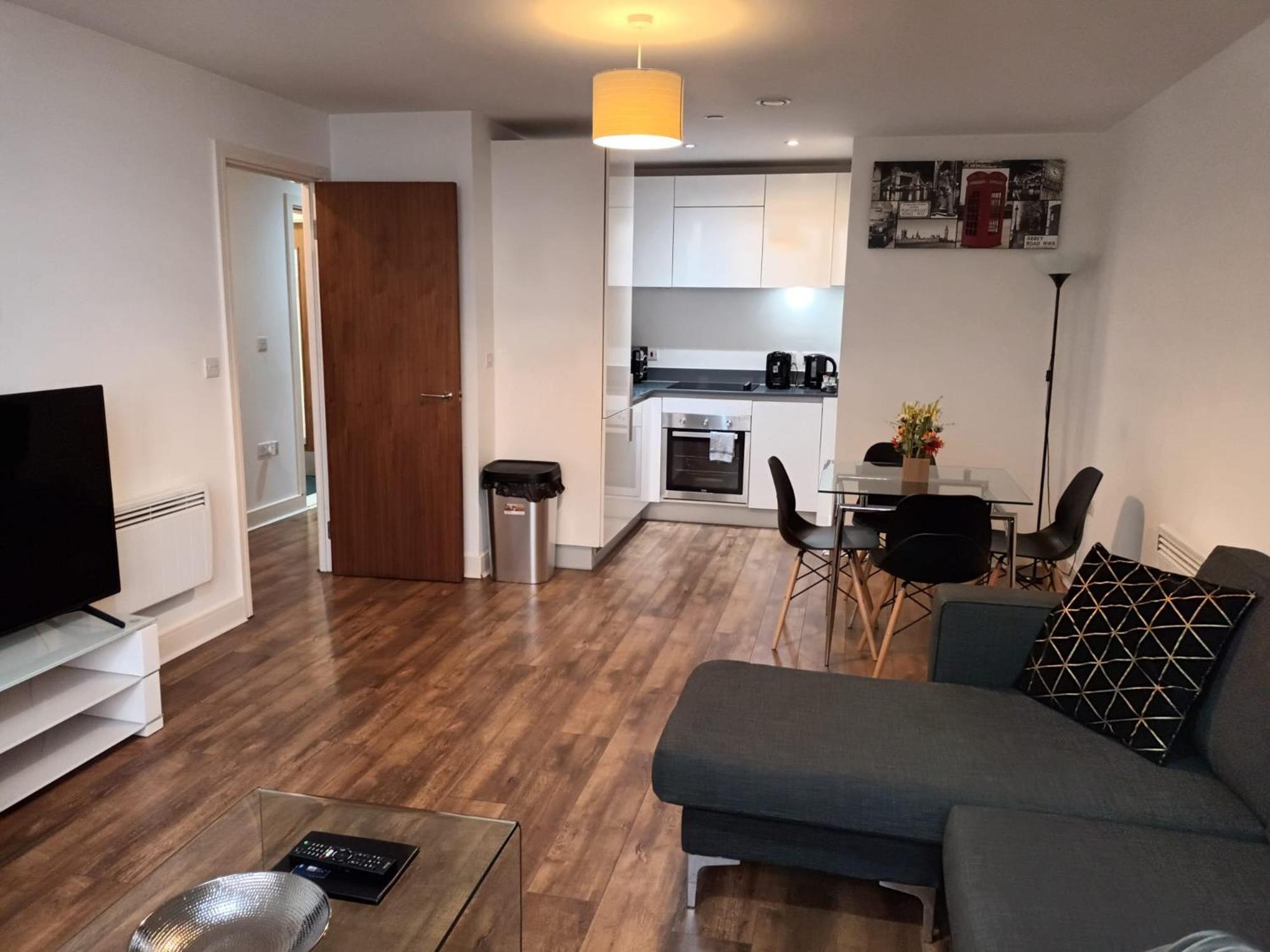 Central Birmingham Apartment - Broad Street Esterno foto